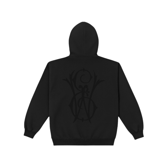 Ghillie Hoodie in Black