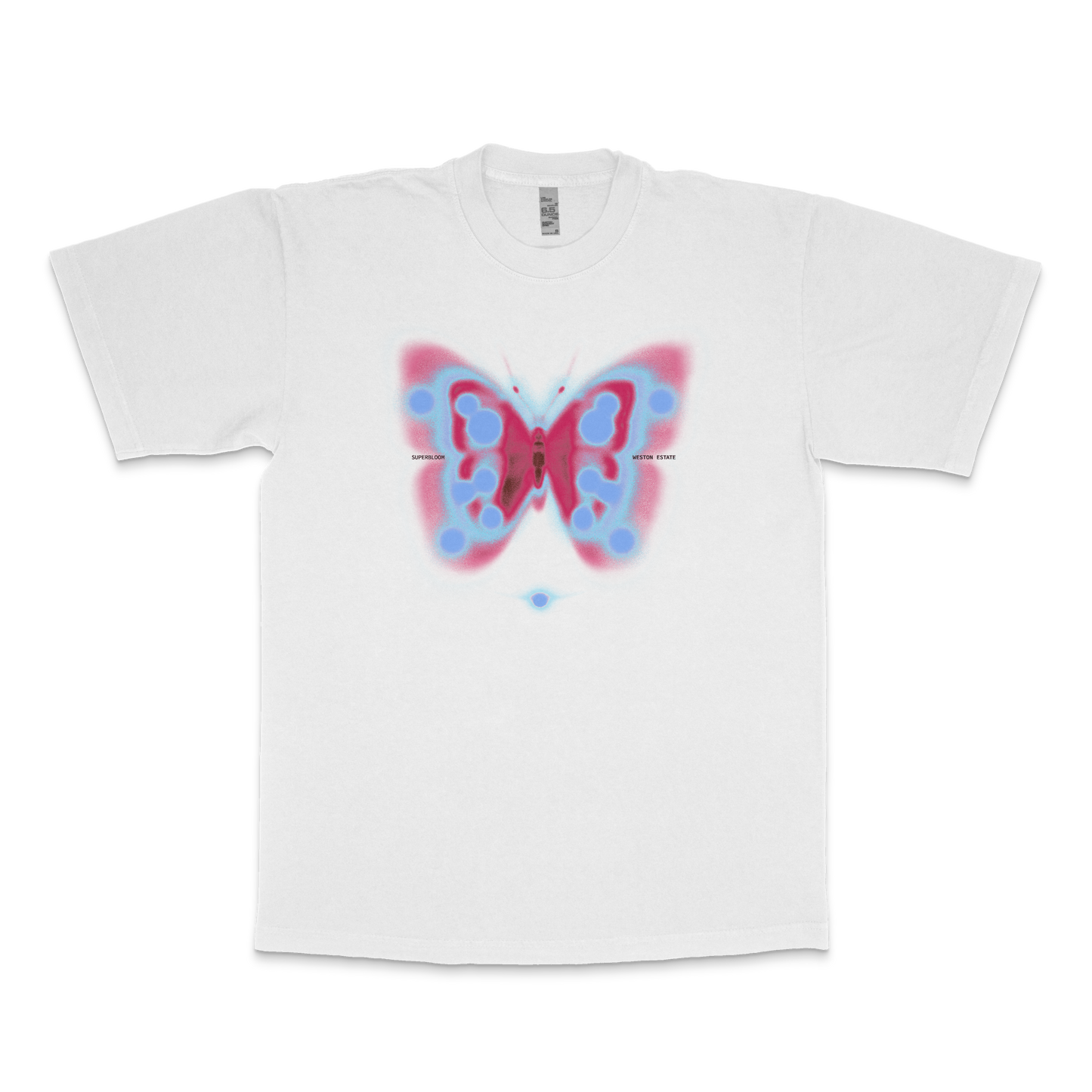 Butterfly Tee in White