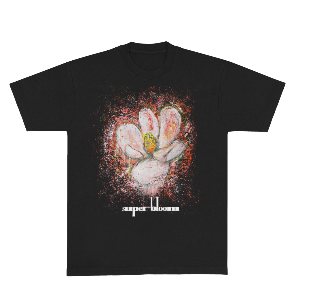 Wildflower Tee in Black