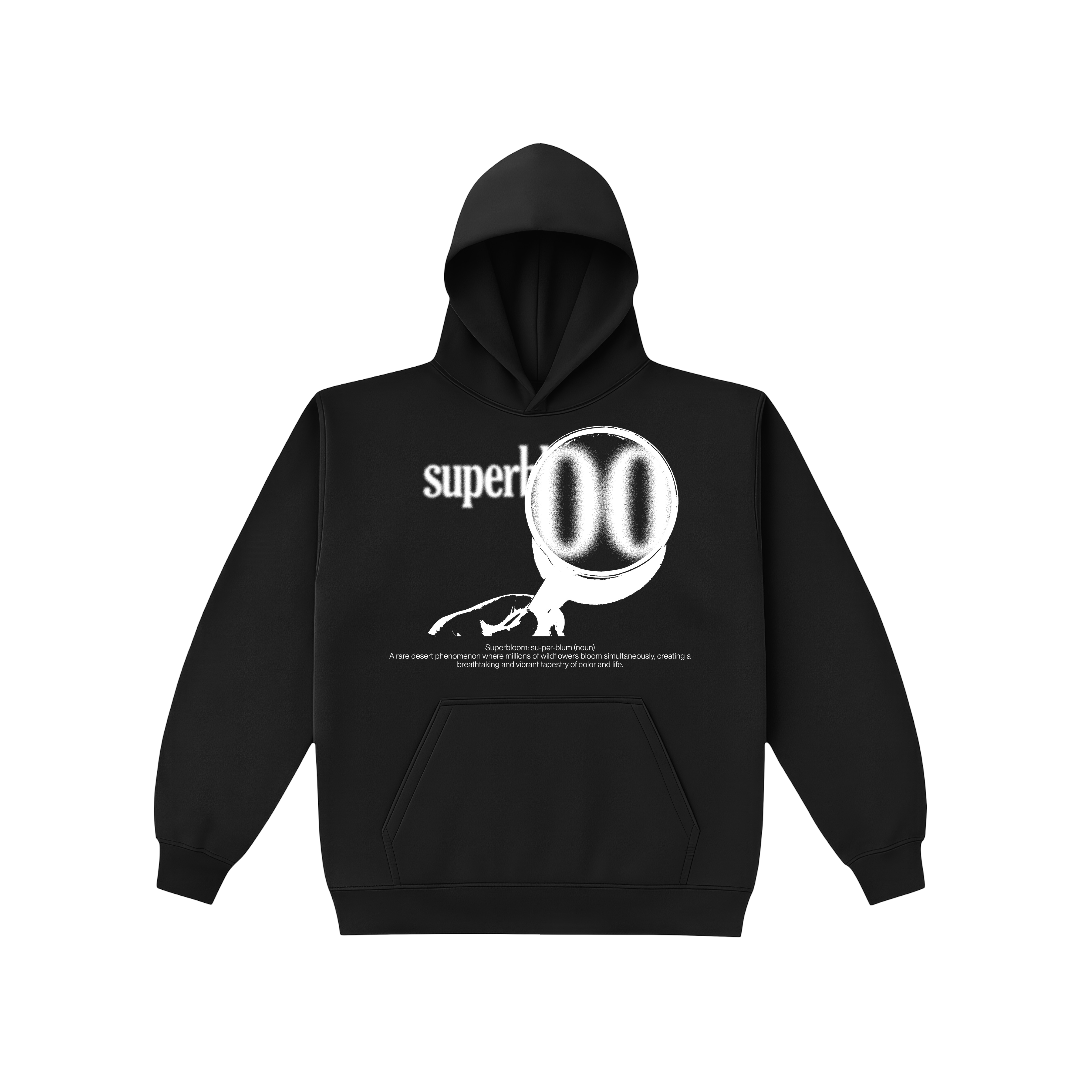 Finding Bloom Hoodie in Black